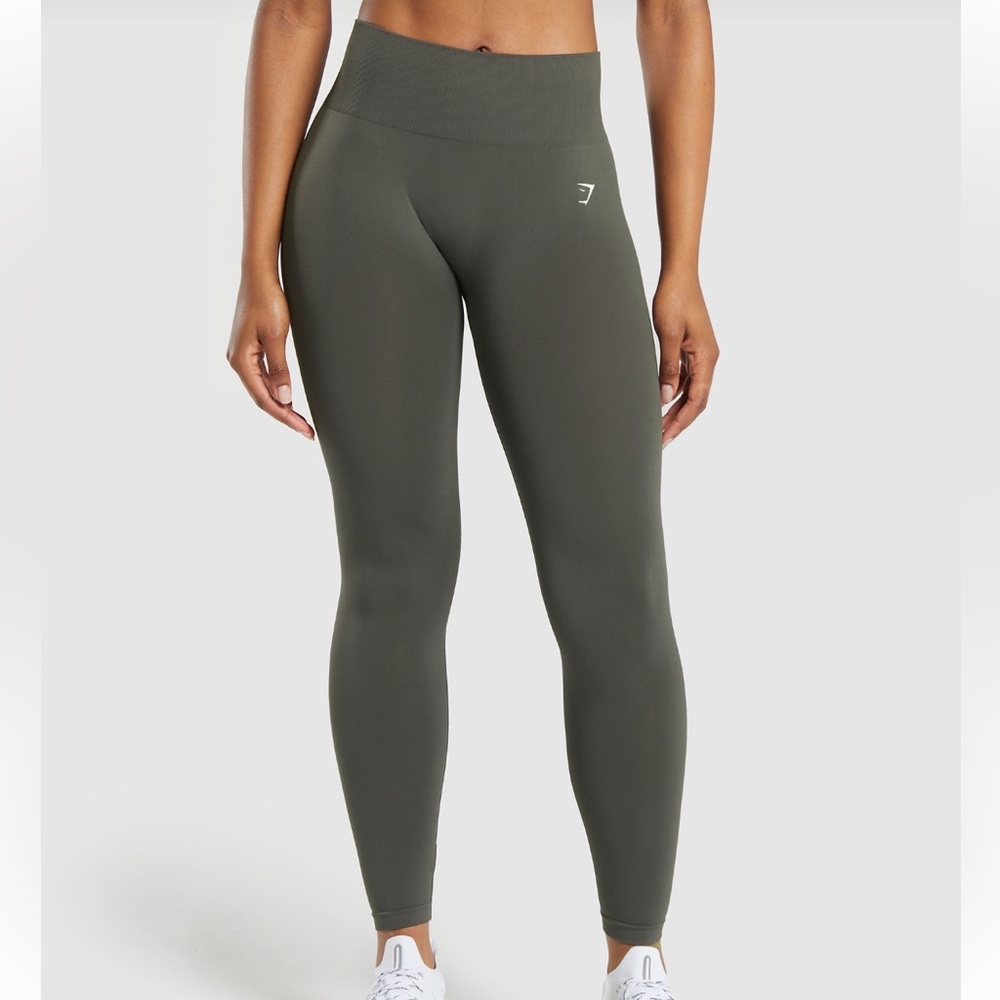 Women's Olive Green Leggings